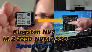 Kingston NV3 2TB SSD Speed Test in Black Magic