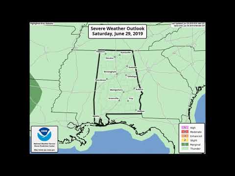 Weather Xtreme Video: Saturday, June 29th, 2019