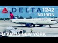 DELTA DL1242 MIA JFK N319DN Airbus A321 211 Deltaairlines