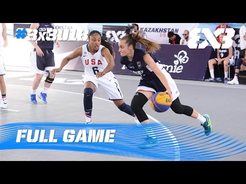 USA vs. Czech Republic - Women´s Semi-Final - 2016 FIBA 3x3 U18 World Championships | 3x3 Basketball