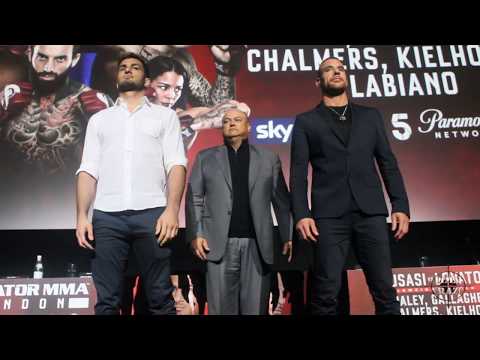 Bellator London: Gegard Mousasi vs. Rafael Lovato Jr. Press conference Face Off