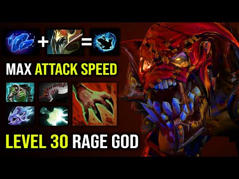 LEVEL 30 RAGE MONSTER Insane Late Game Lifestealer with Aghanim Shard + Nyx Assassin Combo DotA 2