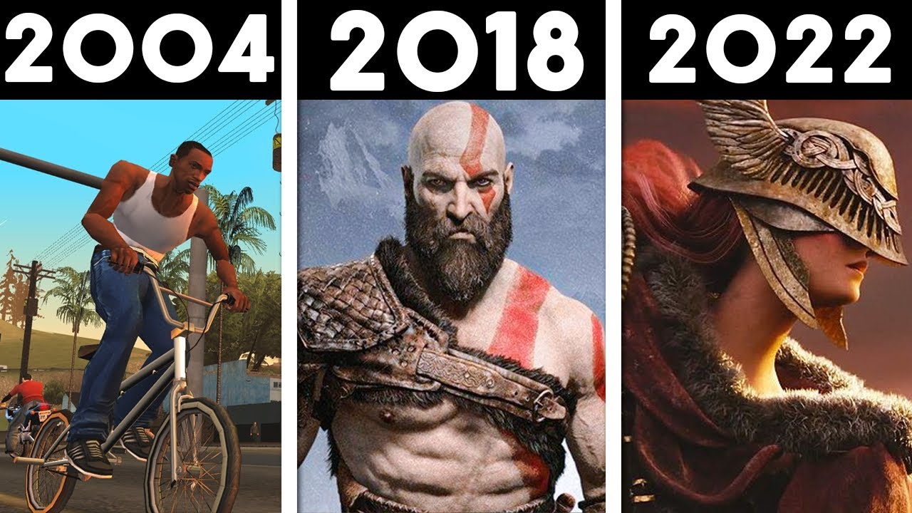 EVOLUÇÃO dos VENCEDORES ao JOGO DO ANO