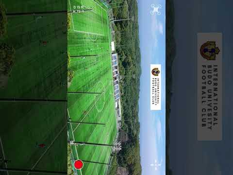 『#国際武道大学 #サッカー部 × #ドローン（DJI Neo)』 #dji #djineo #サッカー