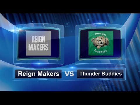 Reign Makers vs Thunder Buddies - Pool Play - Sin City Kickball Classic #SCKC2015