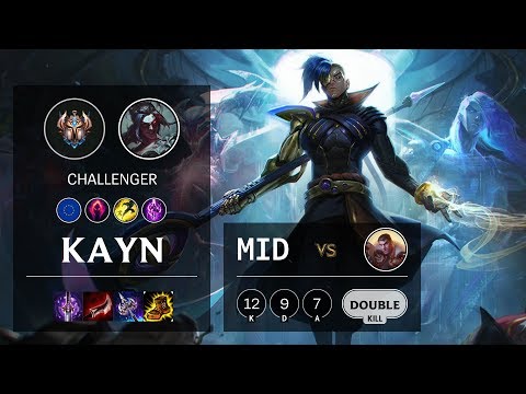 Kayn Mid vs Jayce - EUW Challenger Patch 10.9
