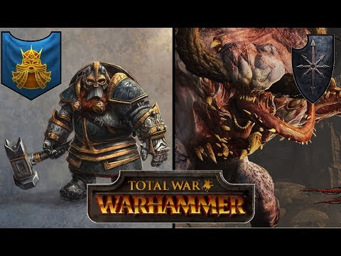 Dwarfs vs Chaos - HAMMER TIME | Total War Warhammer Online Battle #260