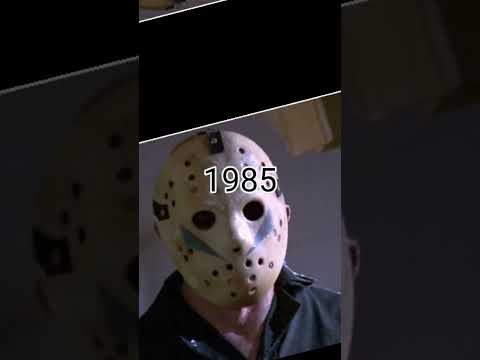 jason voorhees Evolution 1980/2009
