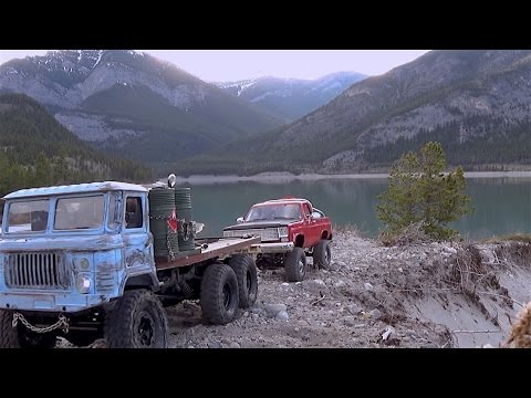 Scale Town 's 6X6 and TF2 take on the mountains, mud and sand of Kananaskis - RC CWR