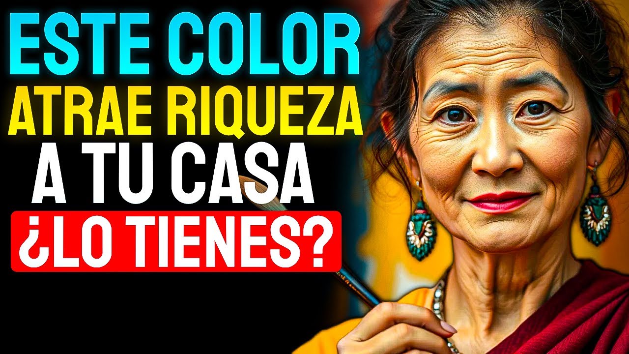 Si Tu CASA Tiene Este COLOR Atraerás Riqueza En El 2025 | Enseñanza Budista