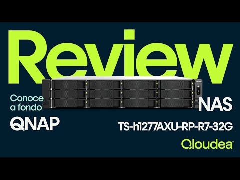 QNAP TS-h1277AXU-RP-R7-32G  NAS de alto rendimiento para empresas y centros de datos