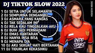 Download lagu DJ TIK TOK SLOW 2022 || DJ SETIA UNTUK SELAMANYA || TAK BOSAN BOSAN AKU MEMANDANGMU mp3