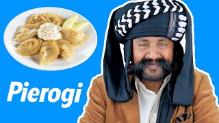 Tribal People Try Pierogi For First Time!