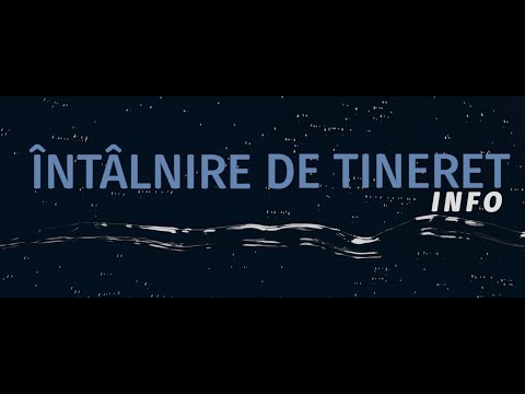 Promo - INTALNIREA DE TINERET ZONALA (Mureș)