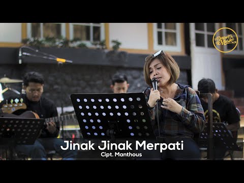 JINAK-JINAK MERPATI ( Manthous ) - Dapur Musik Project // Live Session Vocal By Erika Rasyid