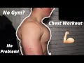 HOW TO WORKOUT AT HOME | Chest workout WITHOUT/WITH Equipment