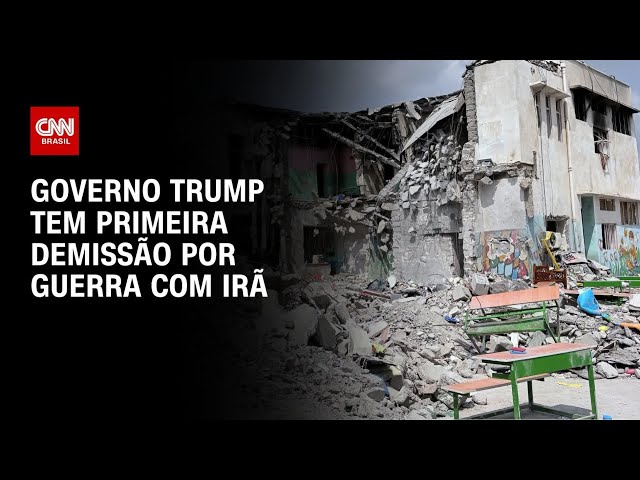 Autoridade da inteligência dos EUA renuncia cargo em protesto contra guerra | BASTIDORES CNN