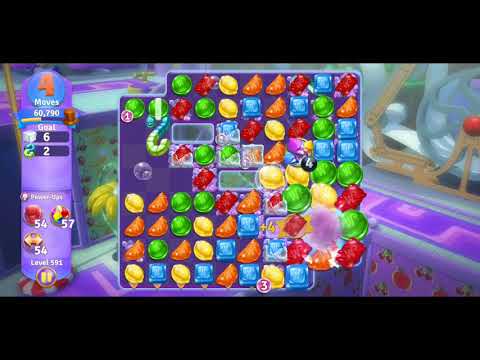 Willy Wonka's World of Candy Level 591 Complete - No Hacks (Android/IOS)