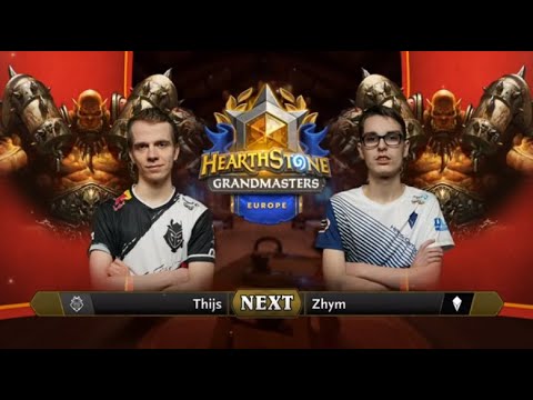 Thijs vs Zhym - Group A Decider - Hearthstone Grandmasters Europe 2020 Season 1 - Week 1