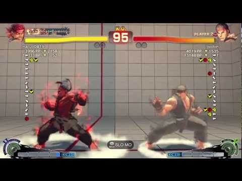 Naruo (Evil Ryu) vs Jyobin (Dat Roo) - AE 2012 Match *720p*