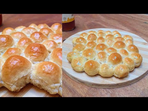 The  softest bubble bread | No knead bread | EASY RECIPE#16