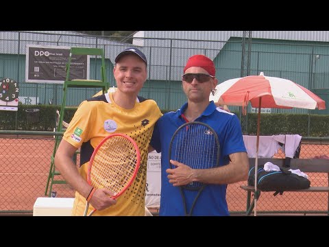 Po zmagi v četrtfinalu, Kegl v igri za olimpijsko medaljo