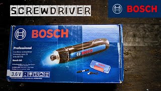 Bosch GO 3.0 3.6v Professional Cordless Screwdriver Kit (#06019H2281) - Tool Review