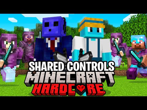 100 Players Simulate Minecraft Hunger Games, but Controls are Shared...
