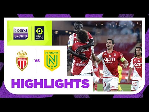 Monaco 4-0 Nantes | Ligue 1 23/24 Match Highlights