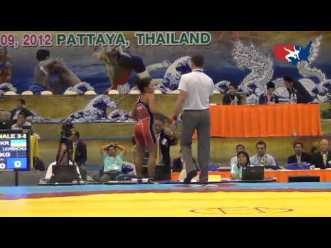 2012 Junior Worlds - FW 63kg Bronze Medal Match - Alli Ragan (USA) vs. Tetyana Lavrenchuk (UKR)