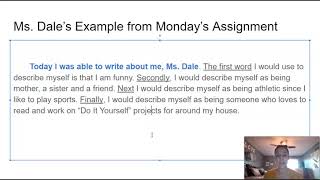 Writing Paragraphs with Bubble Maps