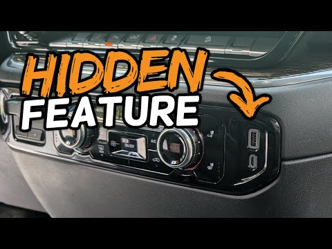 Missing 12V Outlet? I Discover a Hidden Feature on my 2024 GMC Sierra 2500 HD