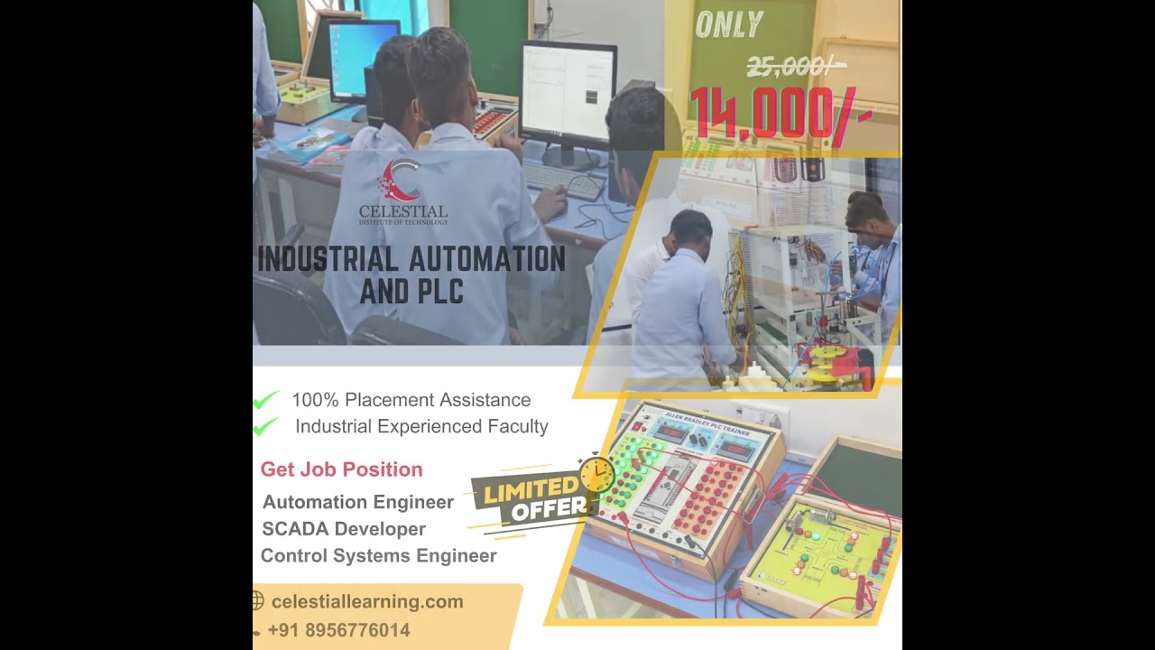 Industrial Automation and PLC Course at Discounted Price!