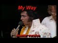 Elvis Presley - My Way (master version) with home movies [ CC ]