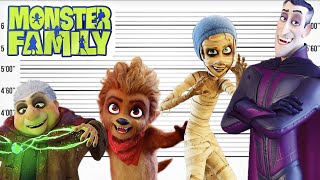 Monster Family Unveiled: Size Comparison of Halloween Movie Characters | Satisfying Spookfest