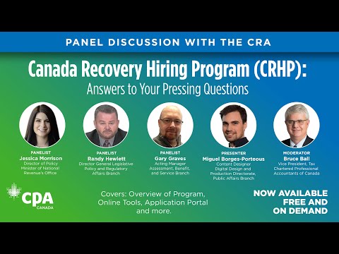 CPA Canada - CRA webinar on CRHP