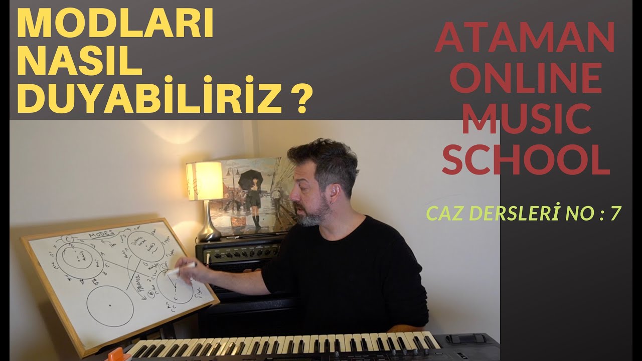 CAZ GİTAR MASTER CLASS NO : 7 MODLAR VE ARMONİK YAKLAŞIMLARI