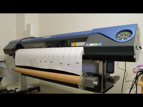 Performing perforated cuts with the Roland VS-540