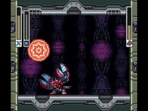 Mega Man X3 Boss Battle #19 - Crush Crawfish (Rematch)