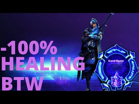 Ana Nanoboost - THEY GO 2 SUPPORT I GO -100% HEALING! - Grandmaster Storm League