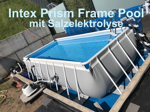 Intex Prism Frame Pool mit Salzelektrolyse