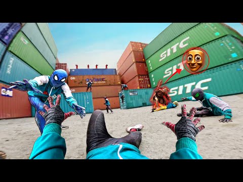 Not Squid Game , This is Tung Tung Serbian Sahur Game vs 10 Spider-Man Players ( POV vs 10,000$ )