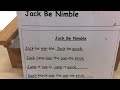 Jack Be Nimble