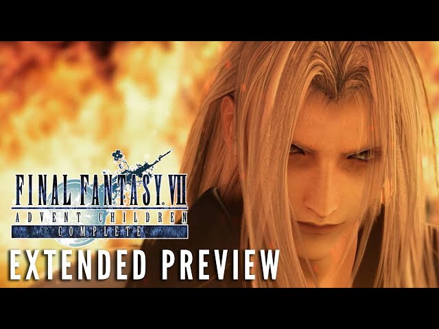 Final Fantasy VII: Advent Children Complete 4K Blu-ray