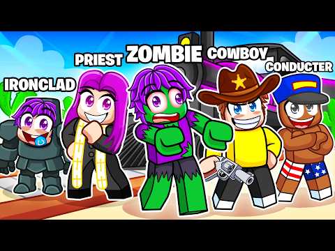 We Used EVERY CLASS In ROBLOX Dead Rails!