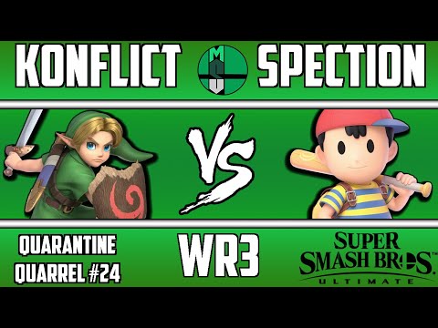 Quarantine Quarrel #24, WR3: KoNflict(Young Link) vs Spection(Ness)