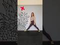 EASY Front Split Tutorial Shorts Stretching Gymnast Homeworkout Yoga Flexibility Tips