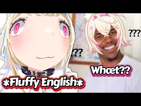 Fuwawa's fluffy English crashed Mococo's brain