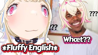 Fuwawa's fluffy English crashed Mococo's brain