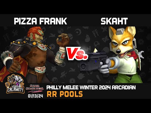 Philly Melee Winter Arcadian 2024 - Singles - Pizza Frank vs Skaht- RR Pools